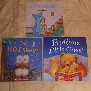 Scholastic Sleepy Animal Bedtime Storybooks Bundle of 3